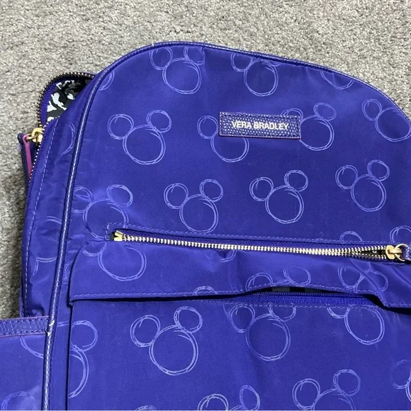 Mickey Mouse Poly Backpack by Vera Bradley Travel Disney  display picture 3